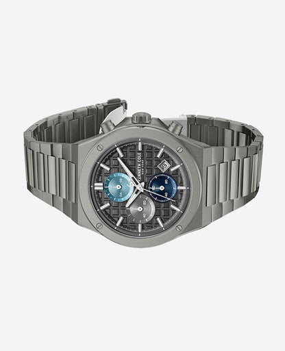 Dress Sport Chronograph Multi Tone Dial Stainless Steel Bracelet Watch