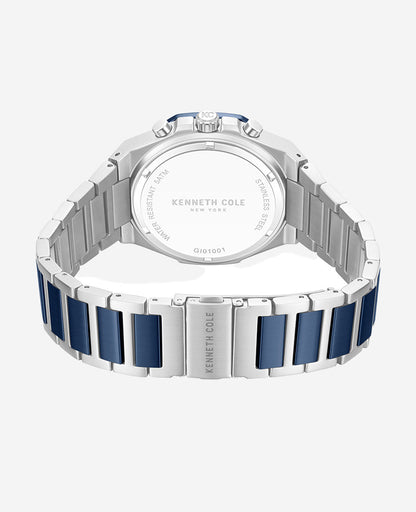 Dress Sport Chronograph Two-Tone Stainless Steel Bracelet Watch