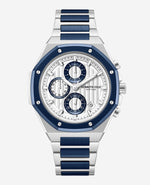 Dress Sport Chronograph Two-Tone Stainless Steel Bracelet Watch