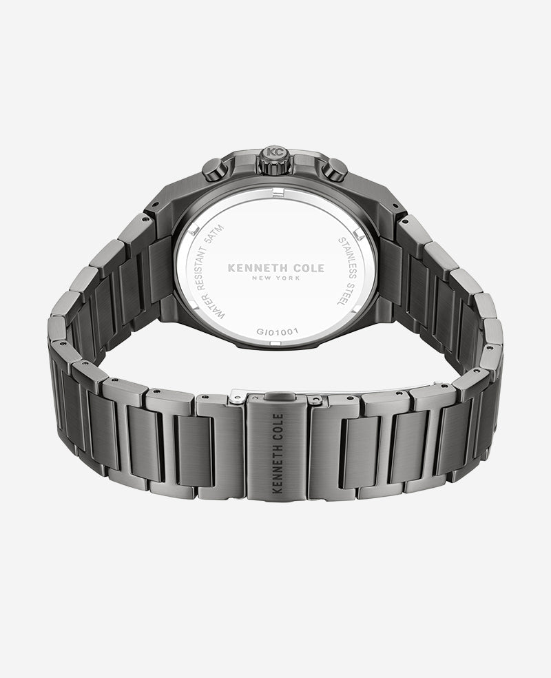 Dress Sport Chronograph Two-Tone Stainless Steel Bracelet Watch