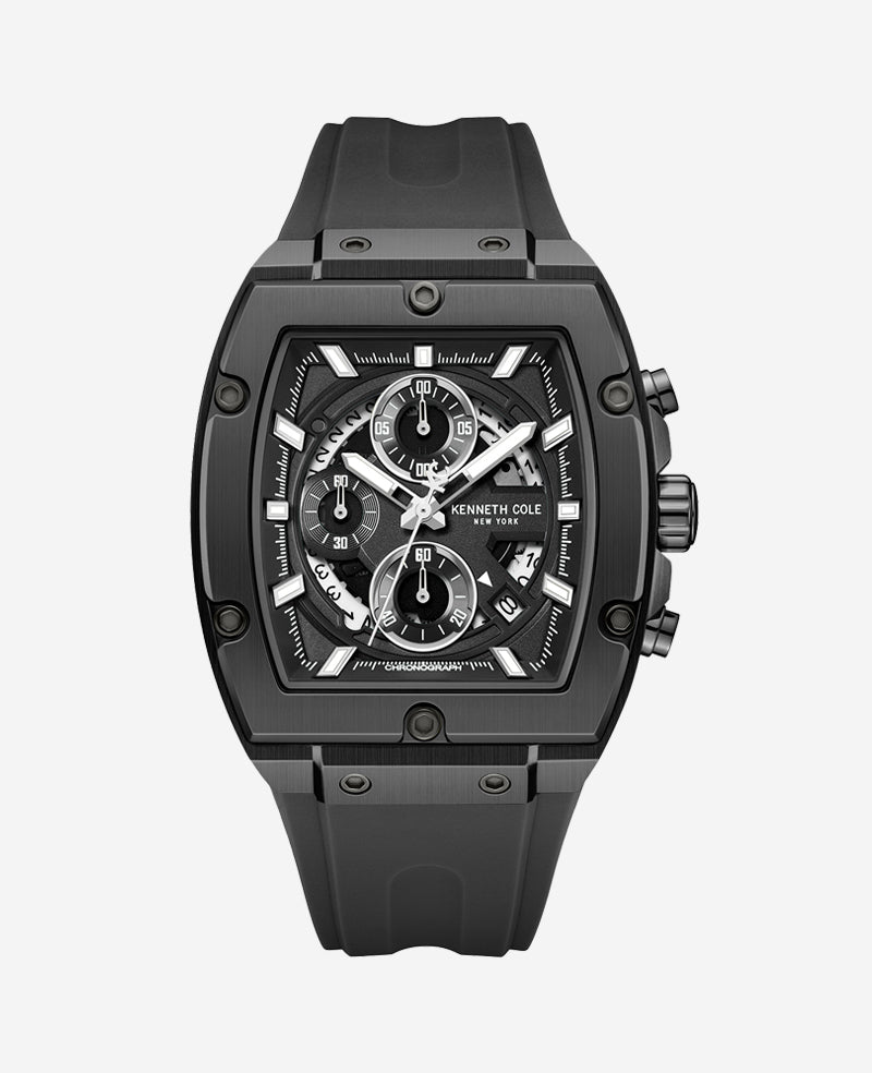 Chronograph Sport Silicone Watch