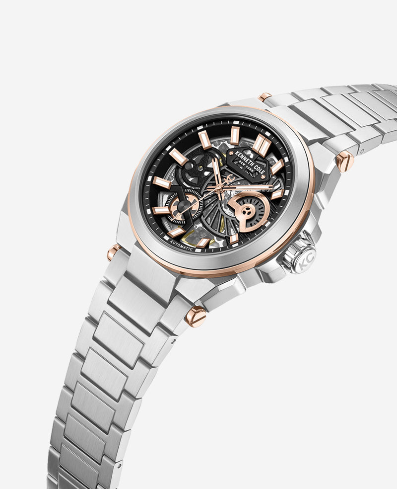 Skeleton Automatic Bracelet Watch