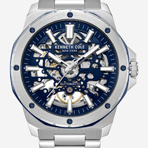 Skeleton Automatic Stainless Bracelet Watch