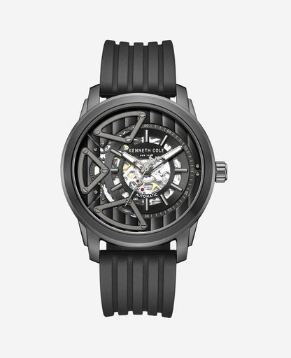 Skeleton Automatic Silicone Watch