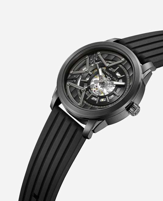 Skeleton Automatic Silicone Watch