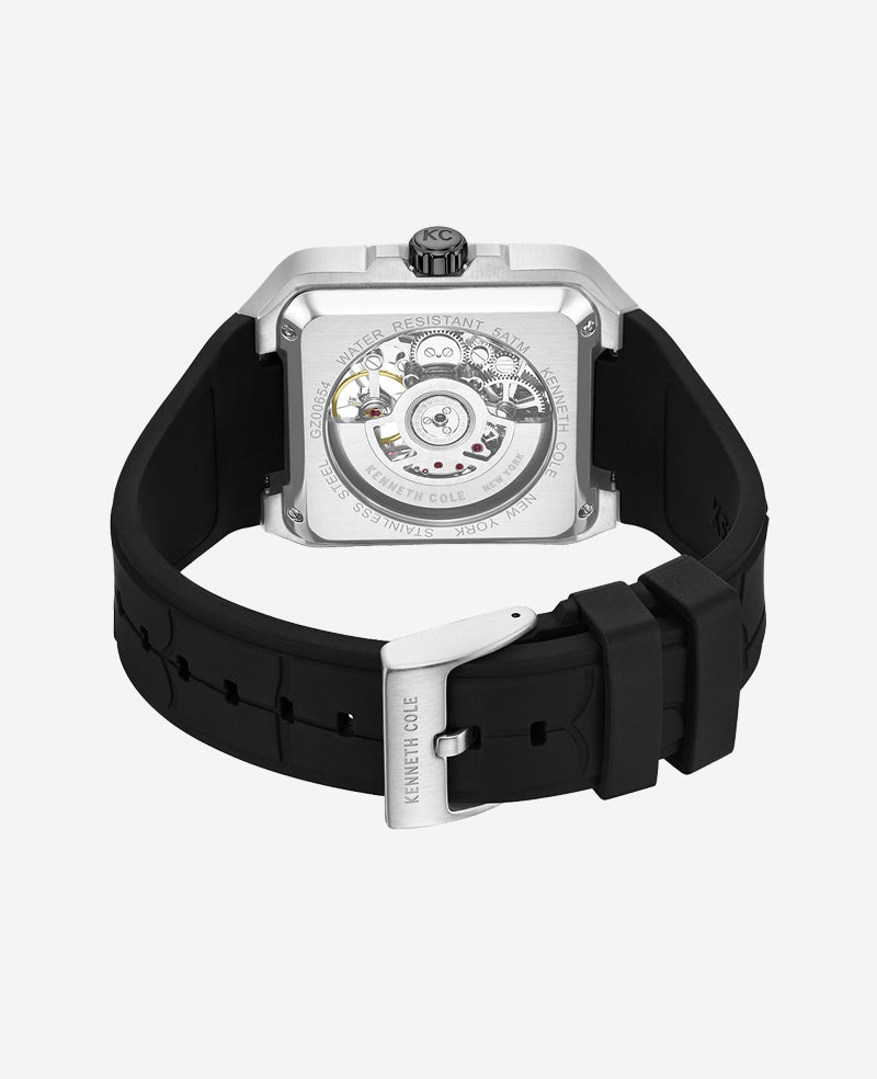 Skeleton Automatic Silicone Watch