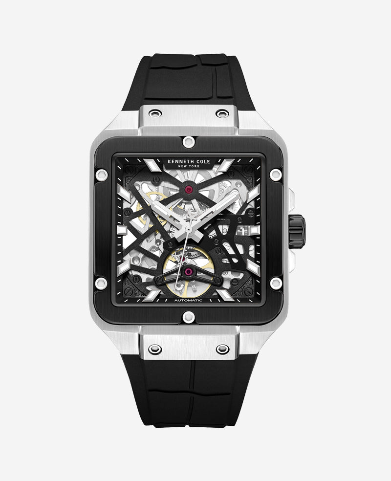 Skeleton Automatic Silicone Watch