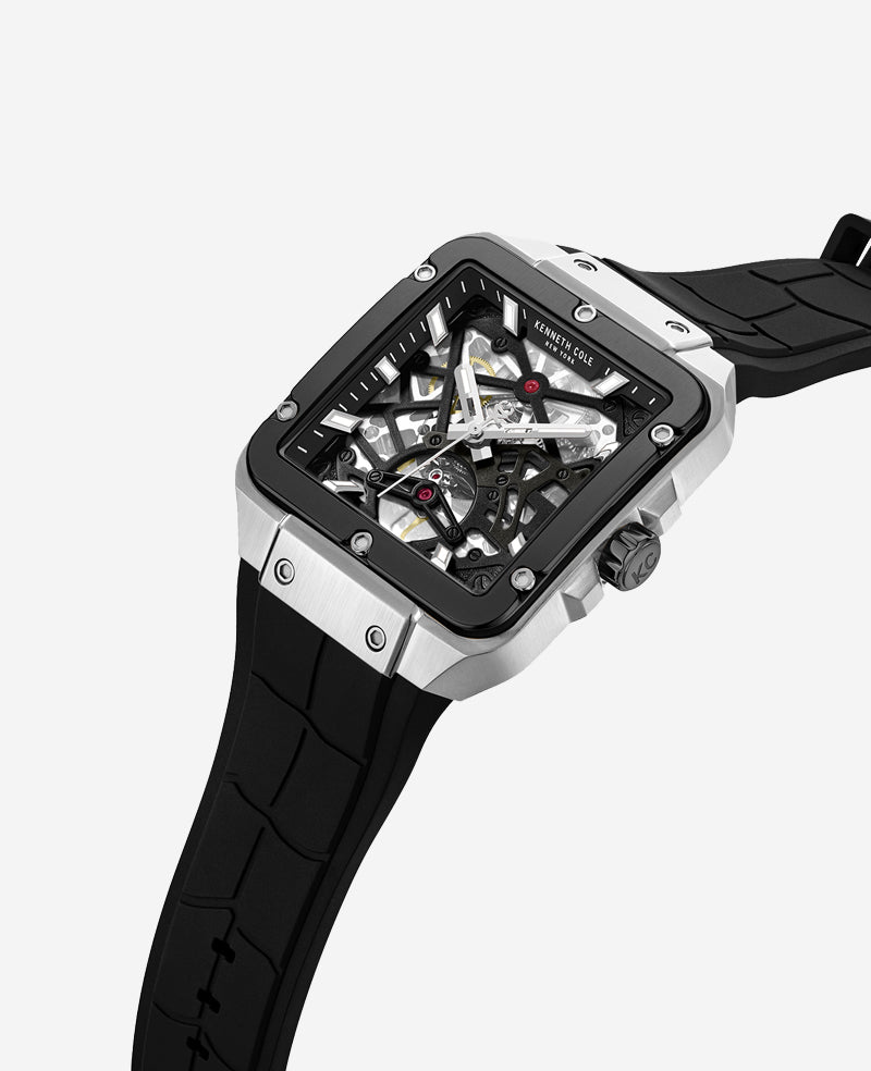 Skeleton Automatic Silicone Watch