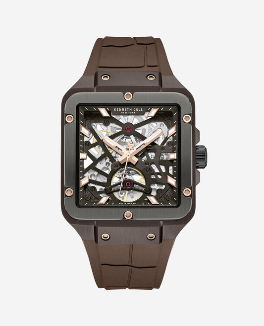 Skeleton Automatic Silicone Watch