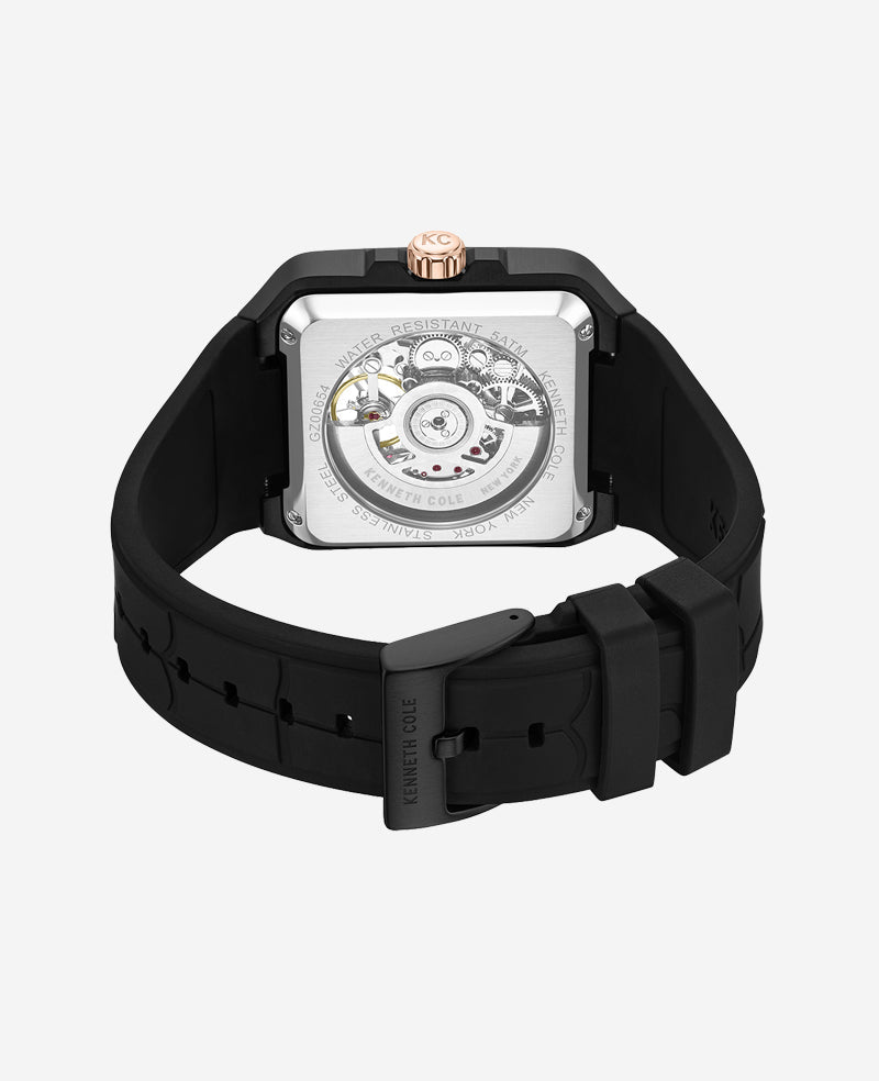 Skeleton Automatic Silicone Watch