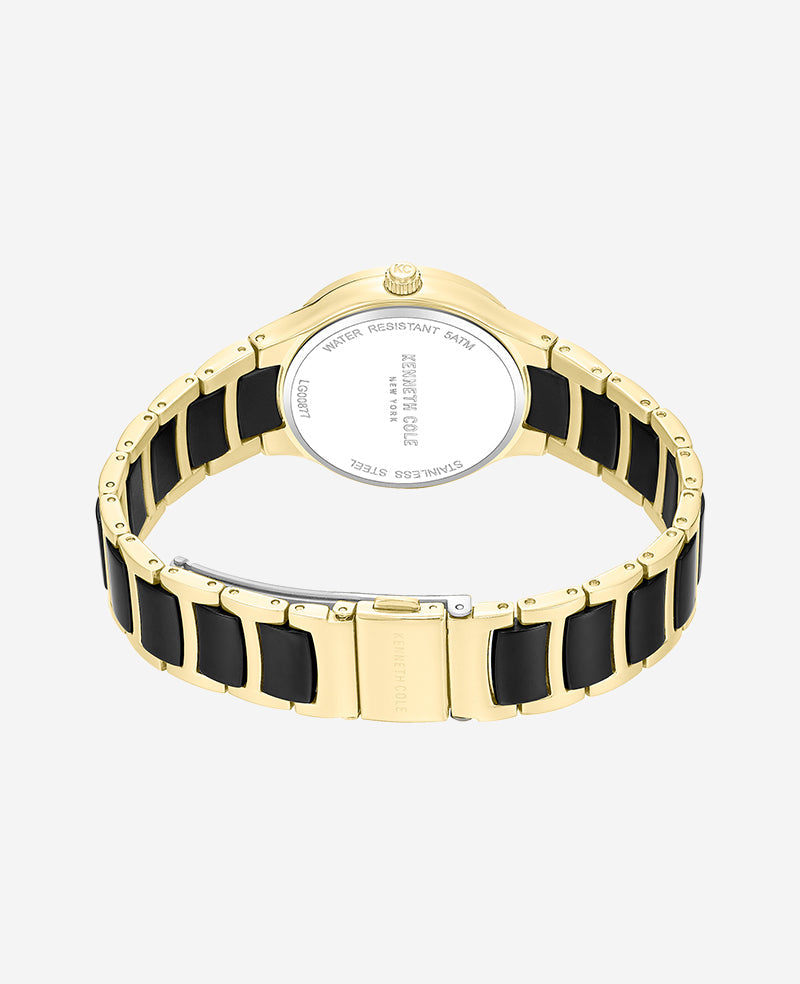 Classic Two Tone Bracelet Watch