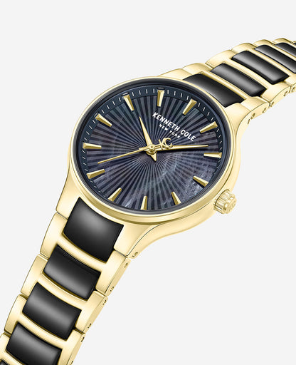Classic Two Tone Bracelet Watch