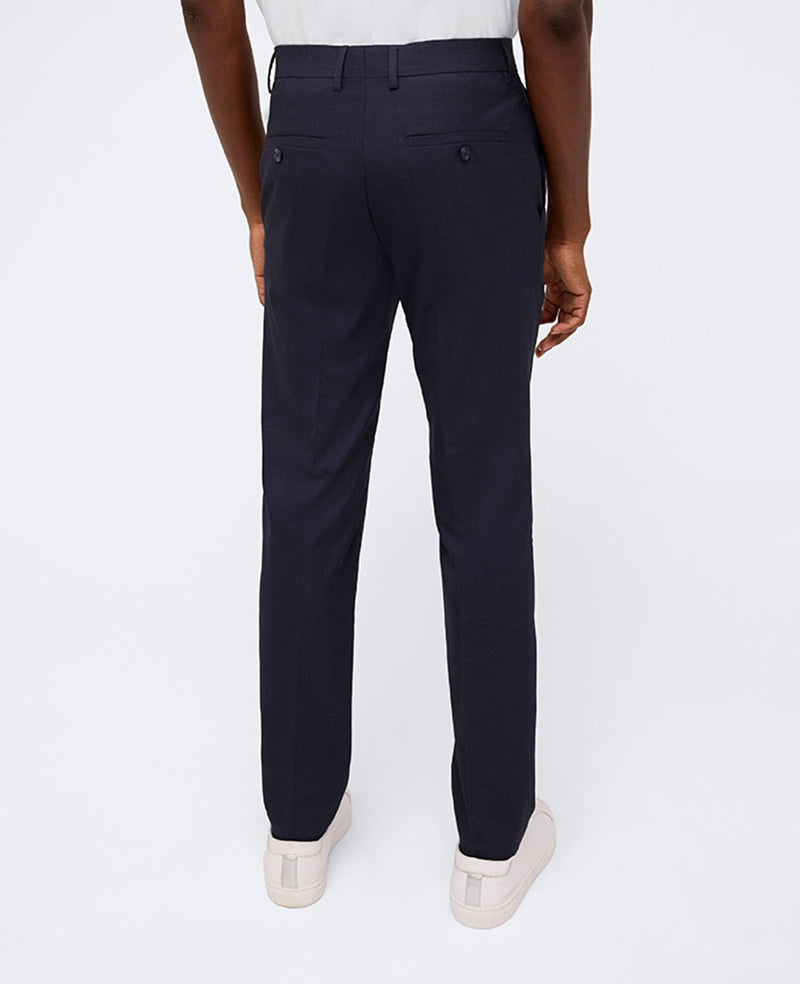 Slim-Fit Stretch Twill Dress Pant