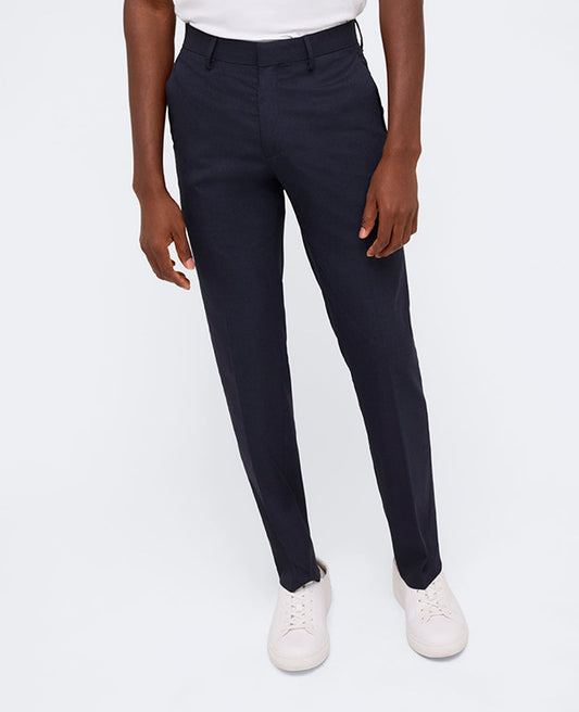 Slim-Fit Stretch Twill Dress Pant