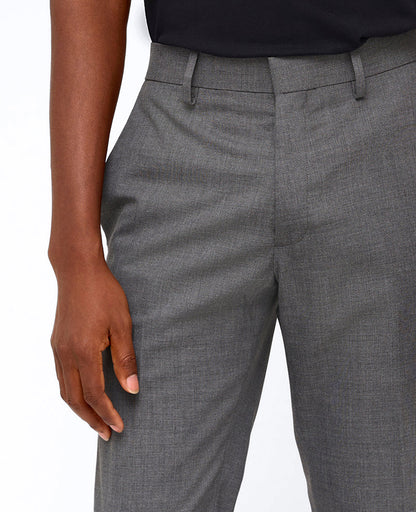 Slim-Fit Stretch Twill Dress Pant