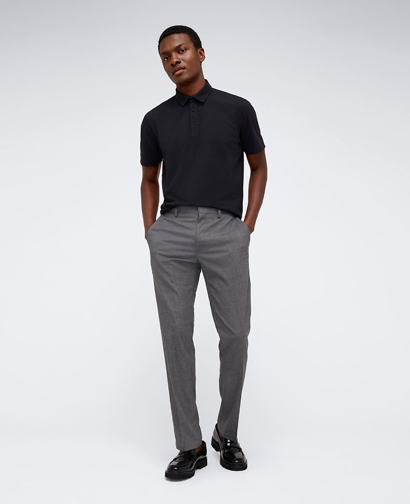 Slim-Fit Stretch Twill Dress Pant