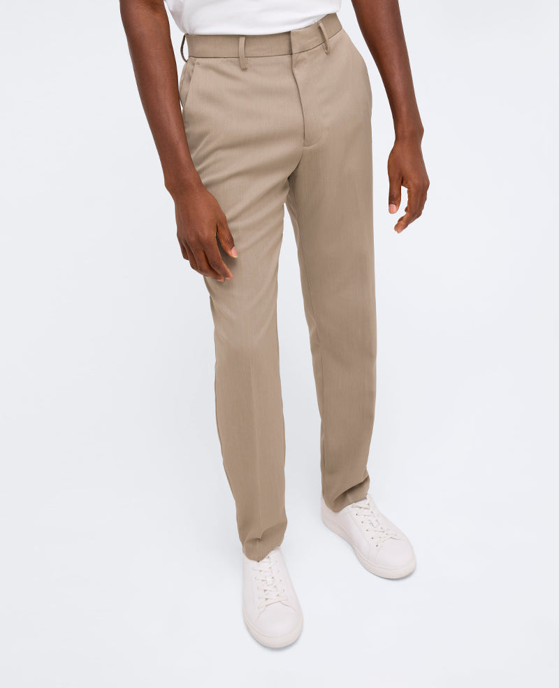 Slim-Fit Stretch Twill Dress Pant