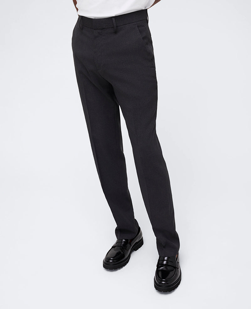 Slim-Fit Tic Weave Dress Pant