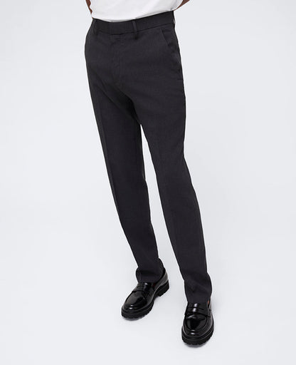 Slim-Fit Tic Weave Dress Pant