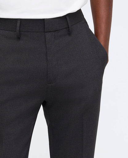 Slim-Fit Tic Weave Dress Pant