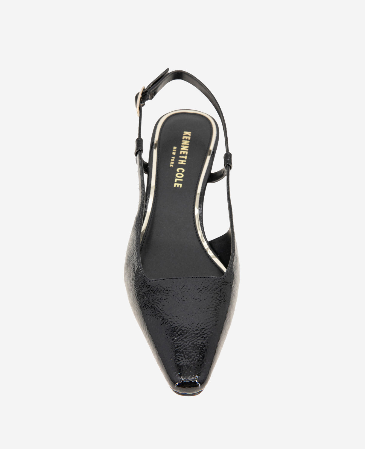 Black Crinkle Patent