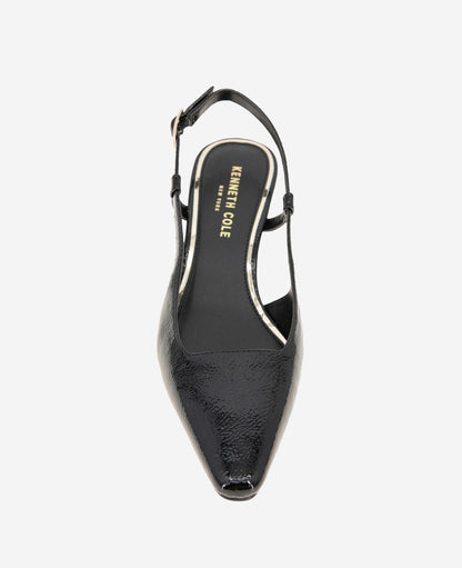 Black Crinkle Patent