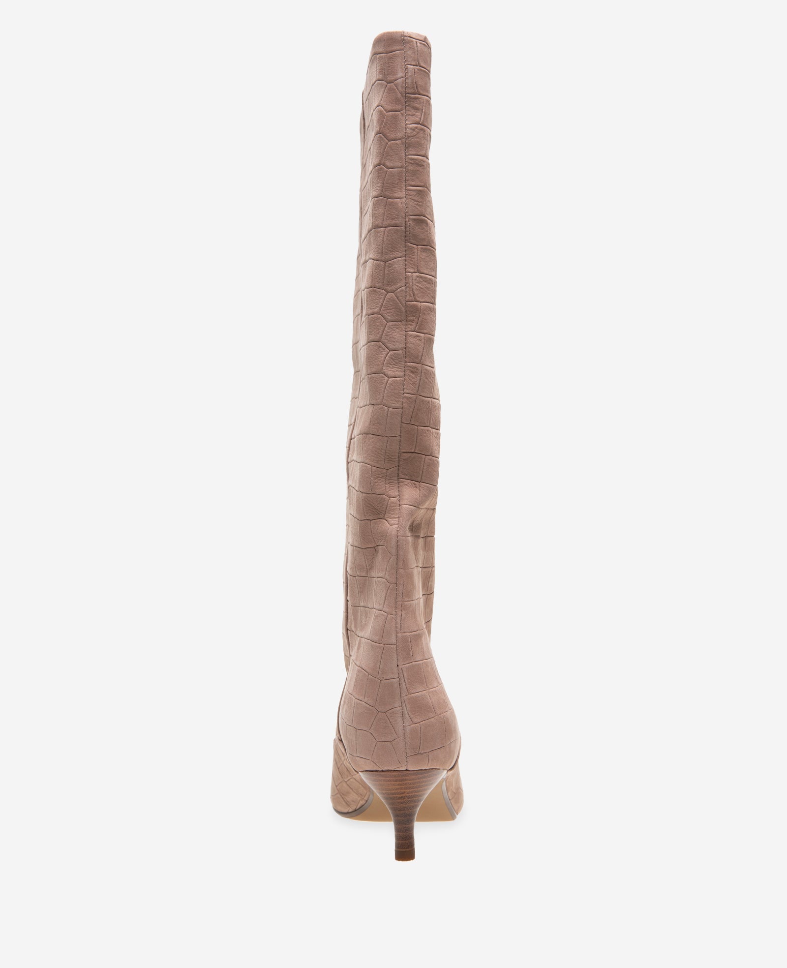 Brisbane Croco Suede Tall Shaft Boot