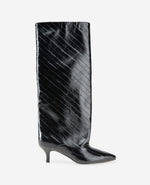 Brisbane Embossed Eel Tall Shaft Boot