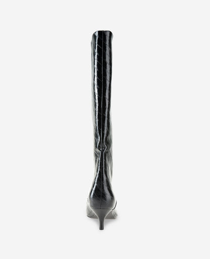 Brisbane Embossed Eel Tall Shaft Boot