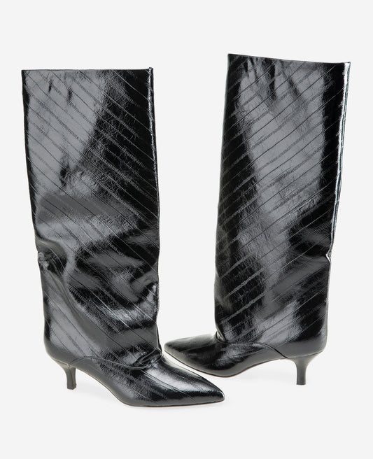 Brisbane Embossed Eel Tall Shaft Boot
