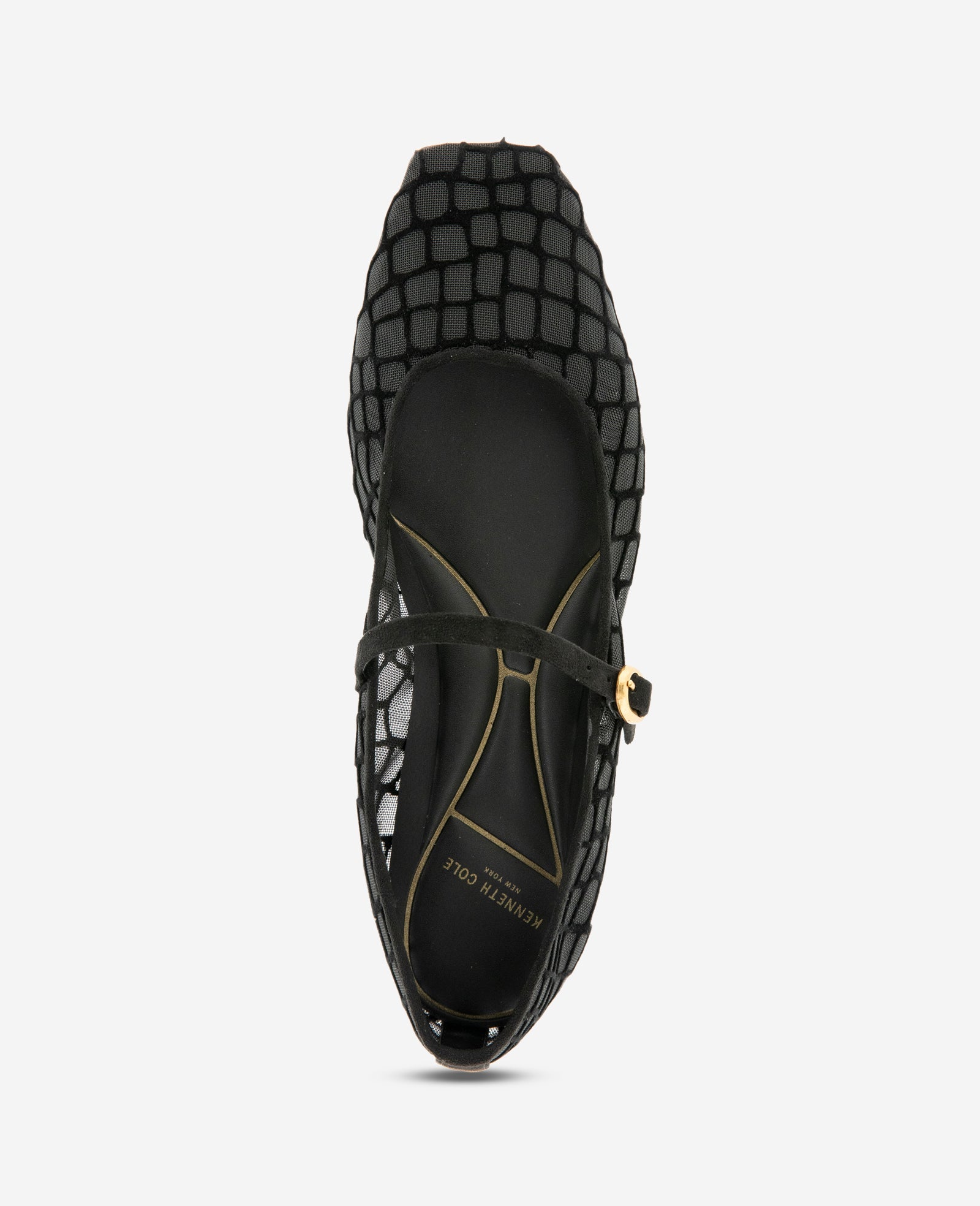 Jasper Croco Mesh Ballet Flat