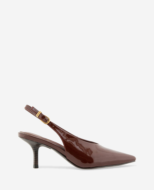 Ulysses Patent Slingback Heel