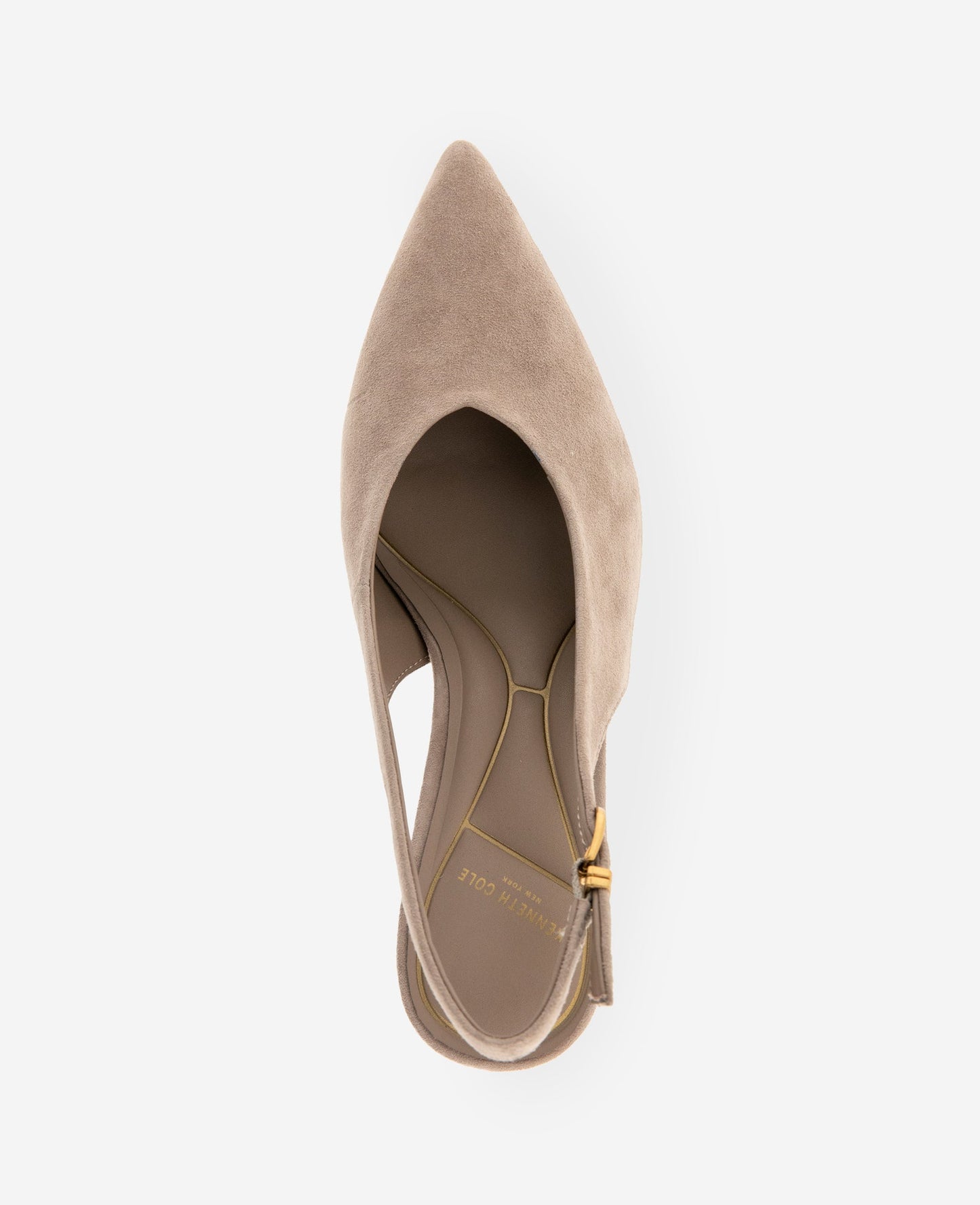 Ulysses Kid Suede Slingback Heel