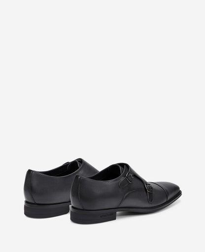 Charles Double Monk Strap Cap Toe Oxford