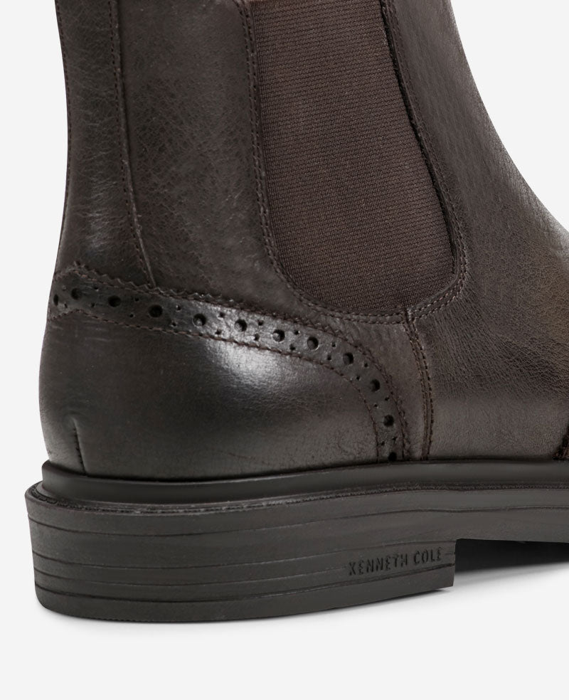 Frank Double Gore Wingtip Chelsea Boot