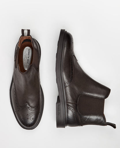Frank Double Gore Wingtip Chelsea Boot