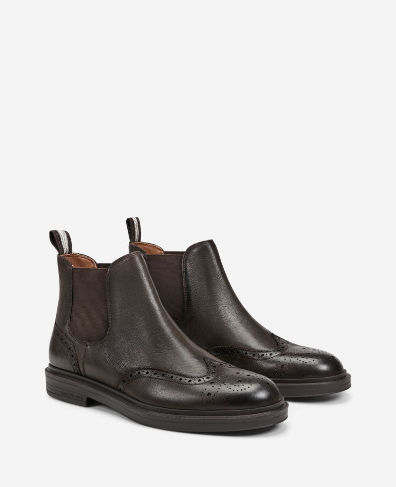 Frank Double Gore Wingtip Chelsea Boot