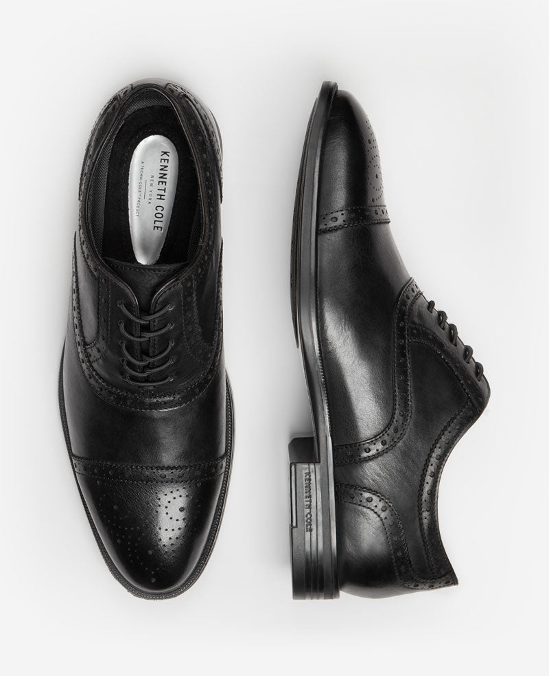 Future Pod Medallion Cap Toe Lace up