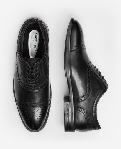 Future Pod Medallion Cap Toe Lace up