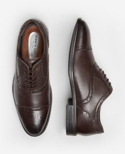 Future Pod Medallion Cap Toe Lace up