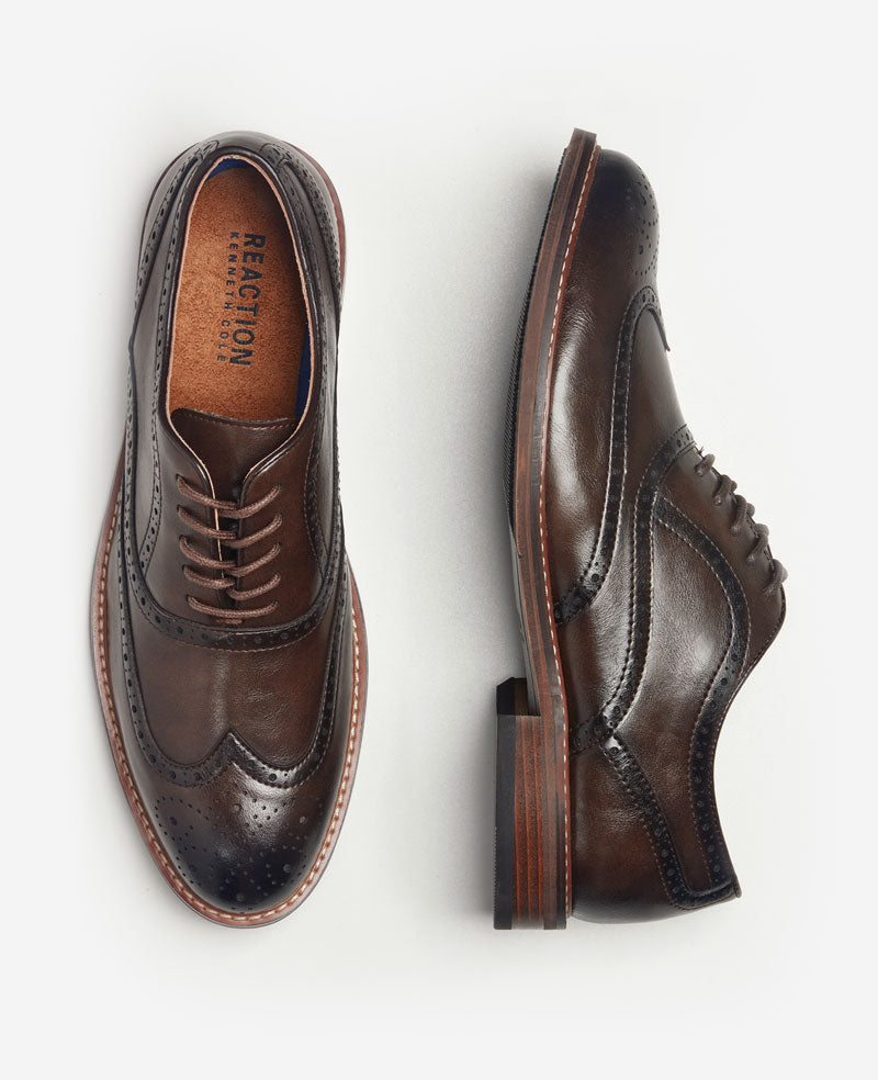 REACTION - Lance Wingtip Brogue Oxford