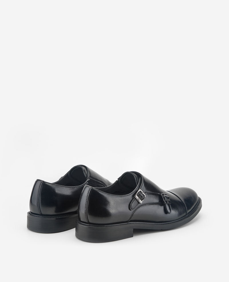 REACTION - Leland Monk Strap Cap Toe Oxford
