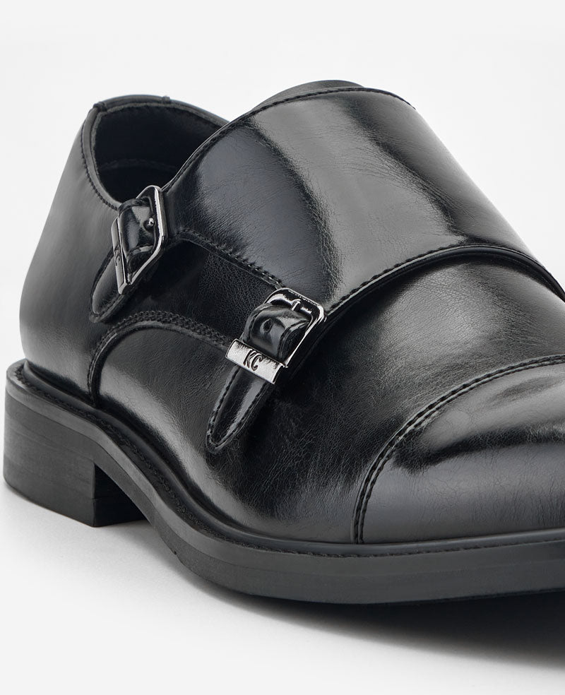 REACTION - Leland Monk Strap Cap Toe Oxford