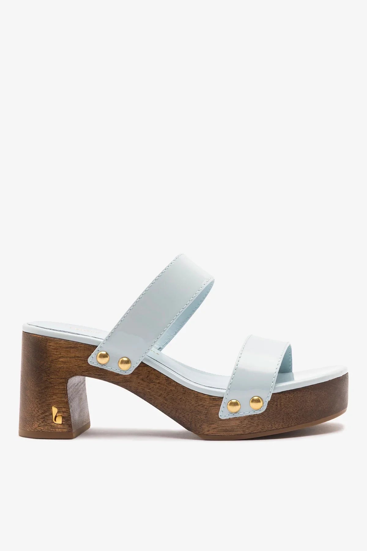 Larroudé x Kenneth Cole: Sandal Maya Patent Leather