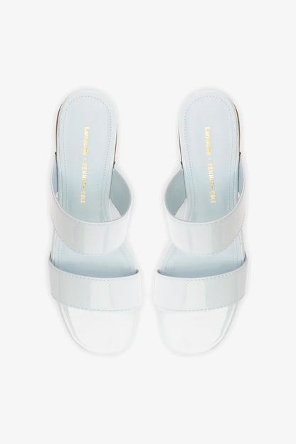 Larroudé x Kenneth Cole: Sandal Maya Patent Leather