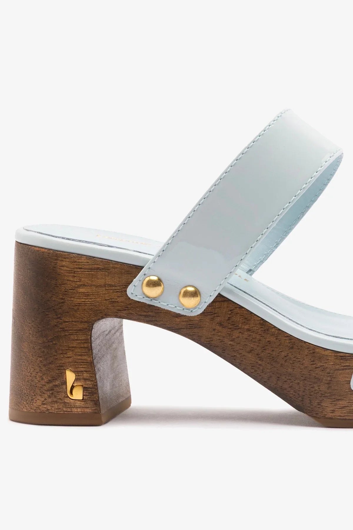 Larroudé x Kenneth Cole: Sandal Maya Patent Leather
