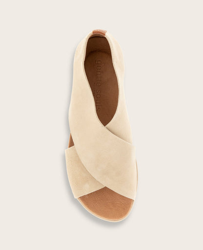 GENTLE SOULS - Leslie X Band Leather Tread Sole Sandal