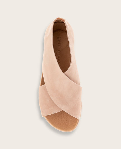 GENTLE SOULS - Leslie X Band Leather Tread Sole Sandal