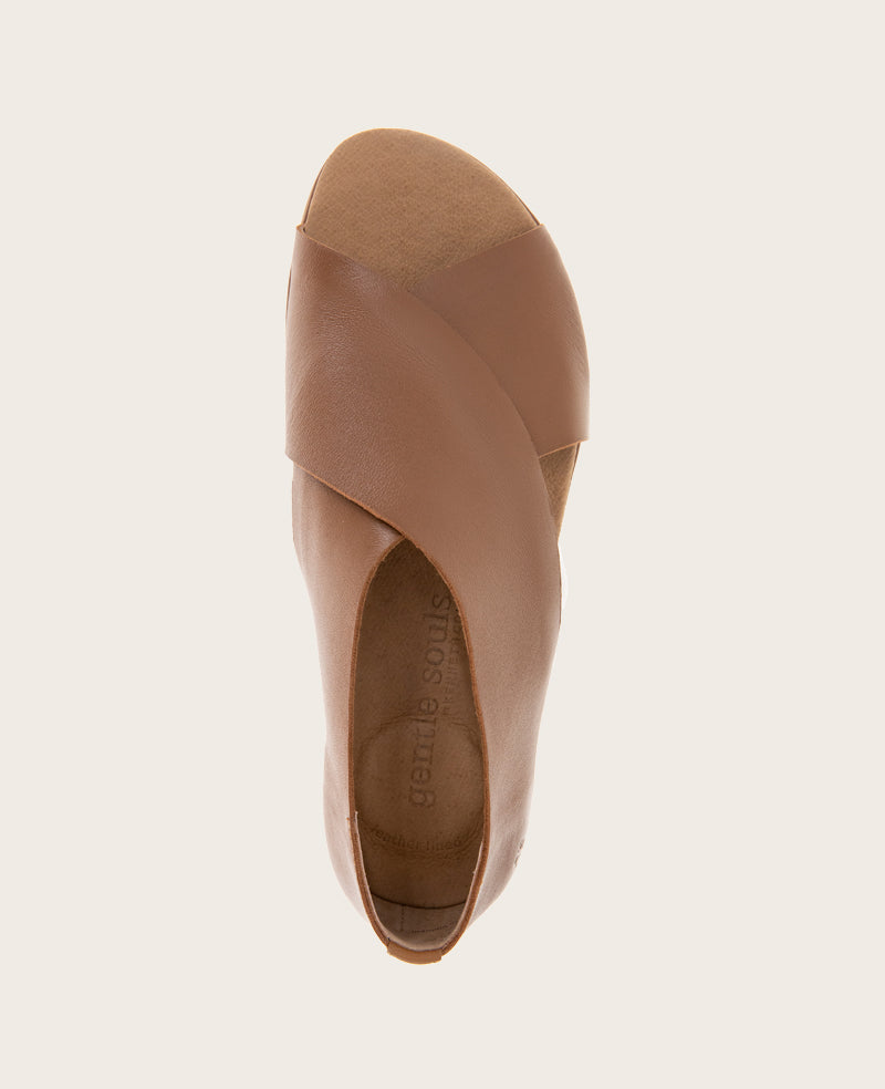 GENTLE SOULS - Leslie X Band Leather Tread Sole Sandal