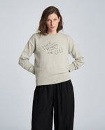 Lingua Franca Read Between The Lies Unisex Cotton Crewneck Sweater